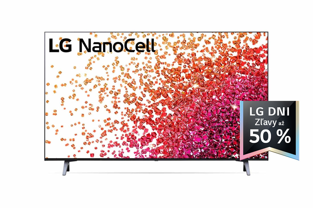 LG 43'' LG NanoCell TV, webOS Smart TV, Poh?ad spredu na televízor LG NanoCell TV, 43NANO753PR