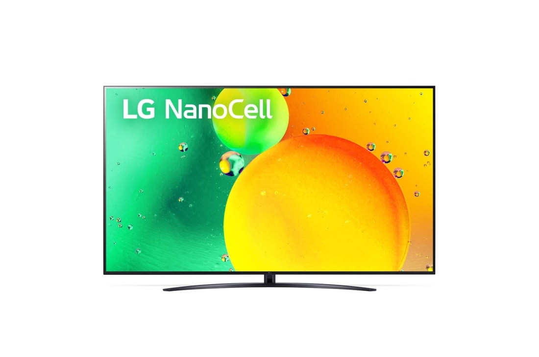 LG 86'' LG NanoCell TV, webOS Smart TV, Poh?ad spredu na televízor LG NanoCell TV, 86NANO763QA