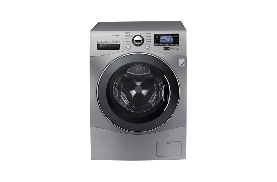 LG 12kg 6Motion DD, Plus grande capacité dans un lave linge de taille standard, F1495BD7
