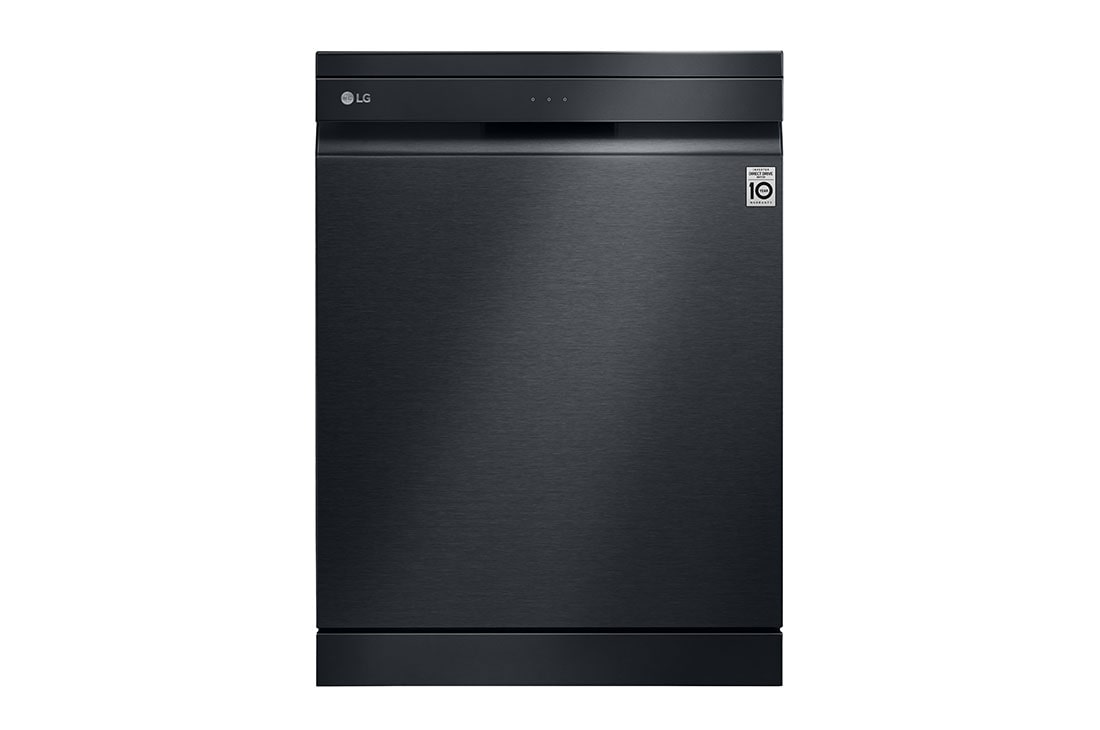 LG Lave-vaisselle intelligent à contr?le frontal, connecté Wifi, en noir mat, DFC425FM, DFC425FM