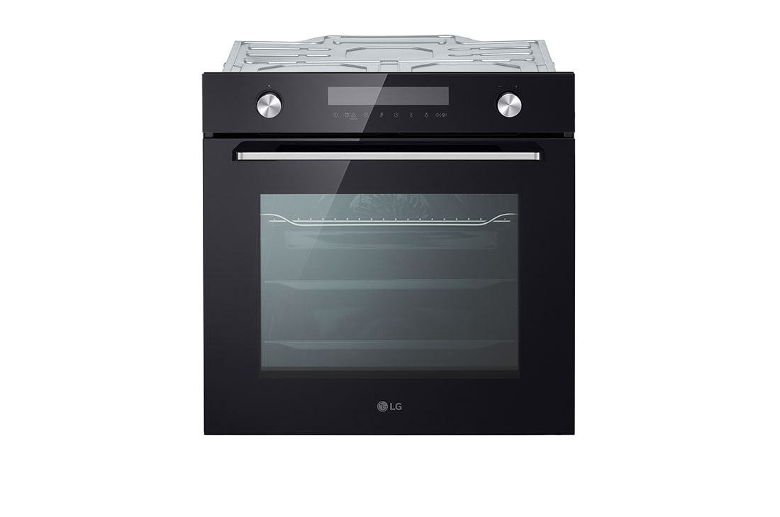 LG Вбудована духова шафа, 72 л., великий об'?м, р?вном?рне приготування,  багато режим?в приготування, Зображення спереду з ув?мкненою п?дсв?ткою, WSEZM7225B1
