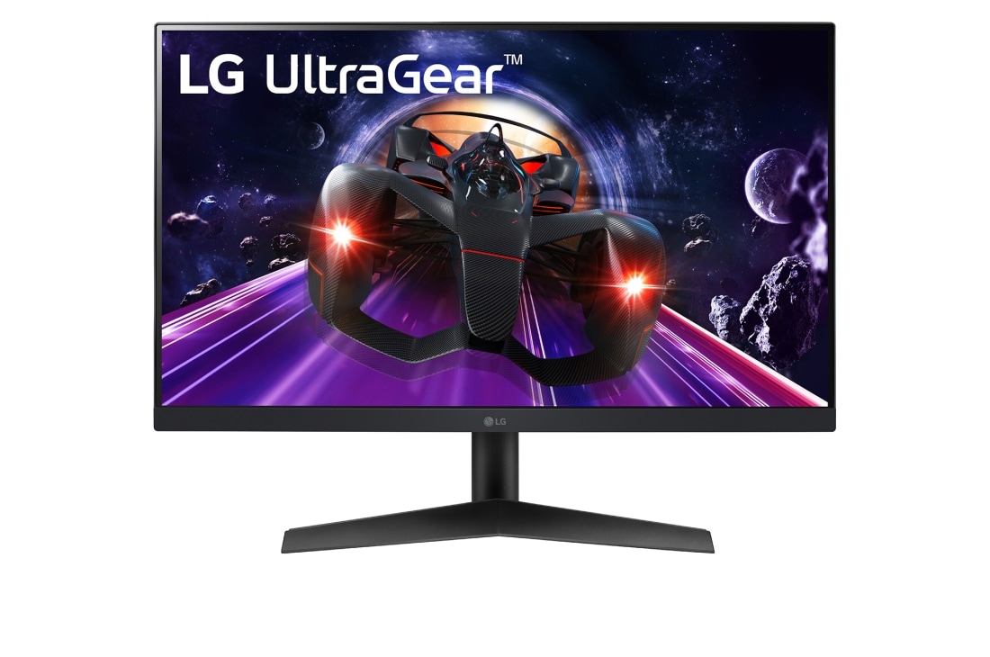 LG 23,8'' ?гровий UltraGear? Full HD IPS 1мс (GtG) мон?тор, вигляд спереду, 24GN60R-B