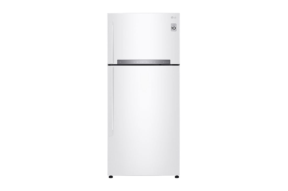 LG 506 л?тр?в| Холодильник з верхньою морозильною камерою | з технолог??ю DoorCooling | LinearCooling | ThinQ, GN-H702HQHZ