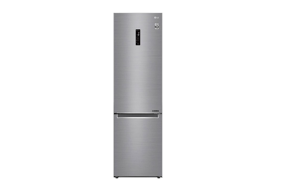 LG 384 л| Холодильник з нижньою морозильною камерою | DoorCooling+ | ?нверторний л?н?йний компресор | Total no Frost |ThinQ, GW-B509SMHZ