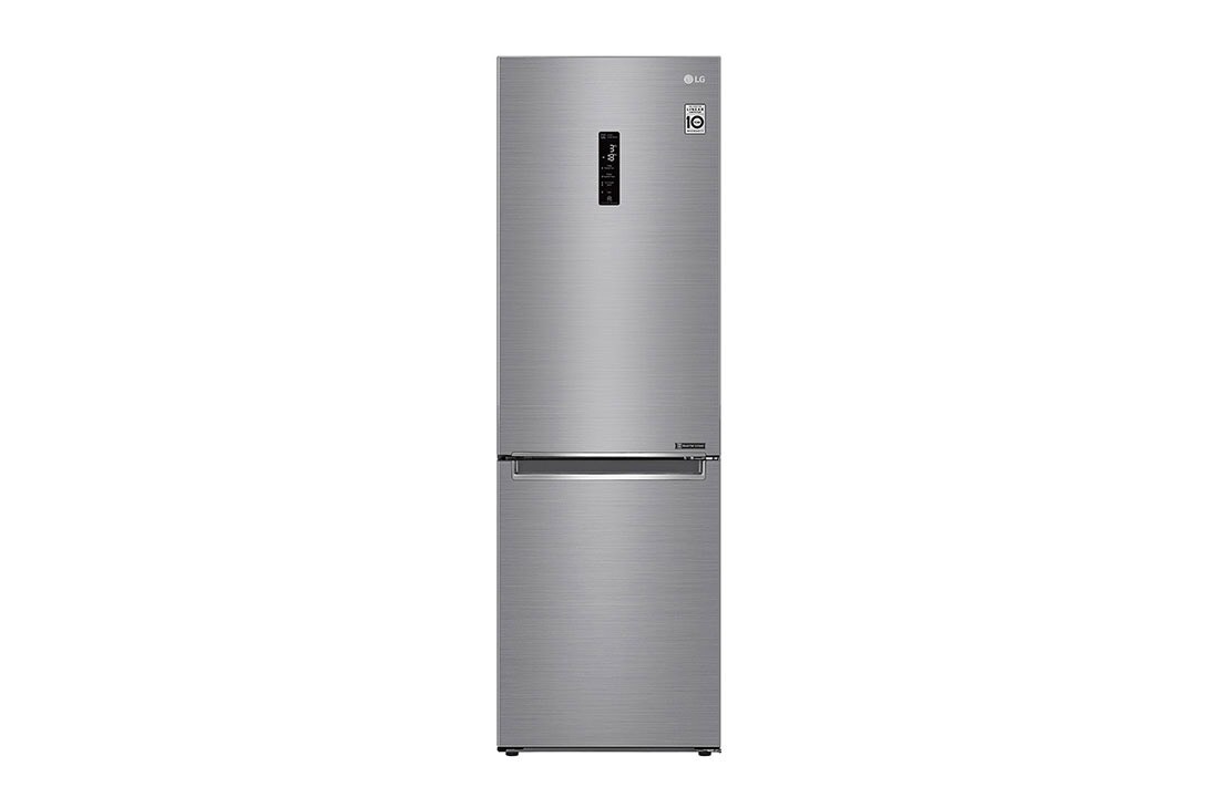LG 341 л| Холодильник з нижньою морозильною камерою | DoorCooling+ | ?нверторний л?н?йний компресор | Total no Frost , GW-B459SMHZ