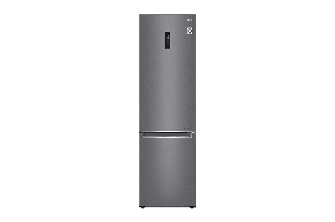 LG 384 л| Холодильник з нижньою морозильною камерою | DoorCooling+ | ?нверторний компресор | Total No Frost |, GA-B509SLKM