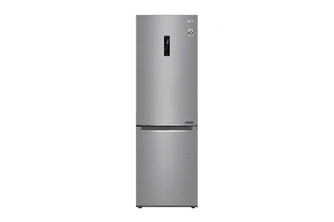 LG 341 л| Холодильник з нижньою морозильною камерою | DoorCooling+ | ?нверторний л?н?йний компресор | Total no Frost, GA-B459SMQZ