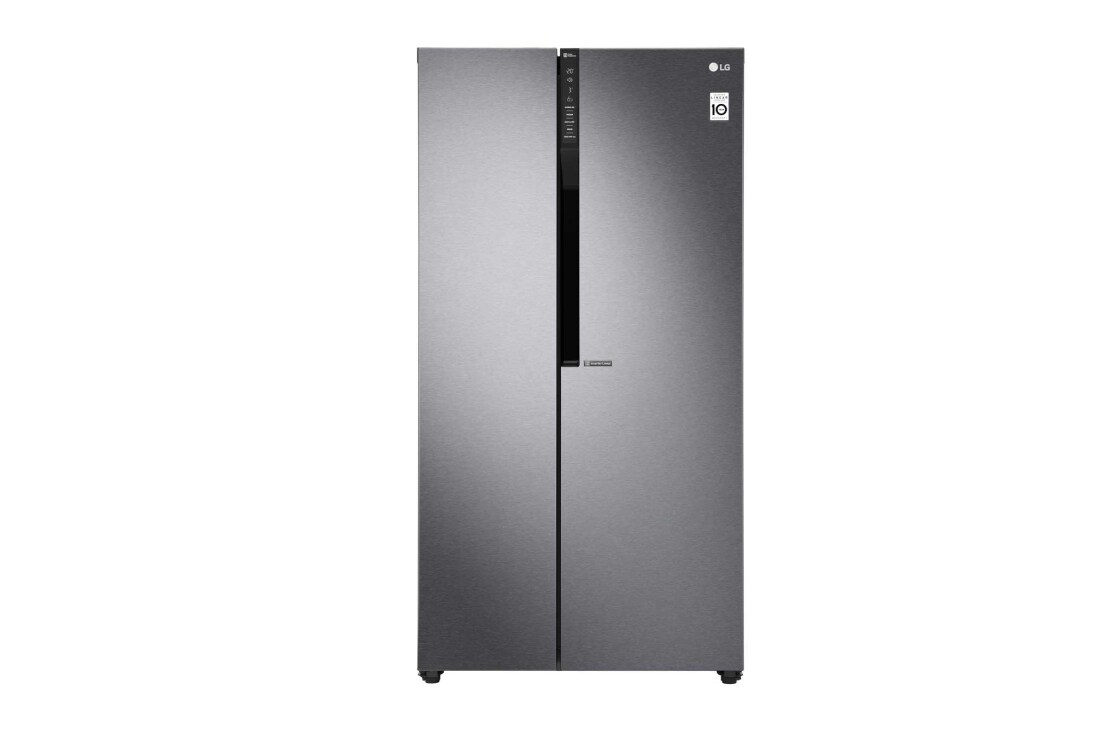 LG 613 л?тр?в| Холодильник Side-by-Side| Total no Frost | ?нверторний л?н?йний компресор| Smart Diagnosis, GC-B247JLDV