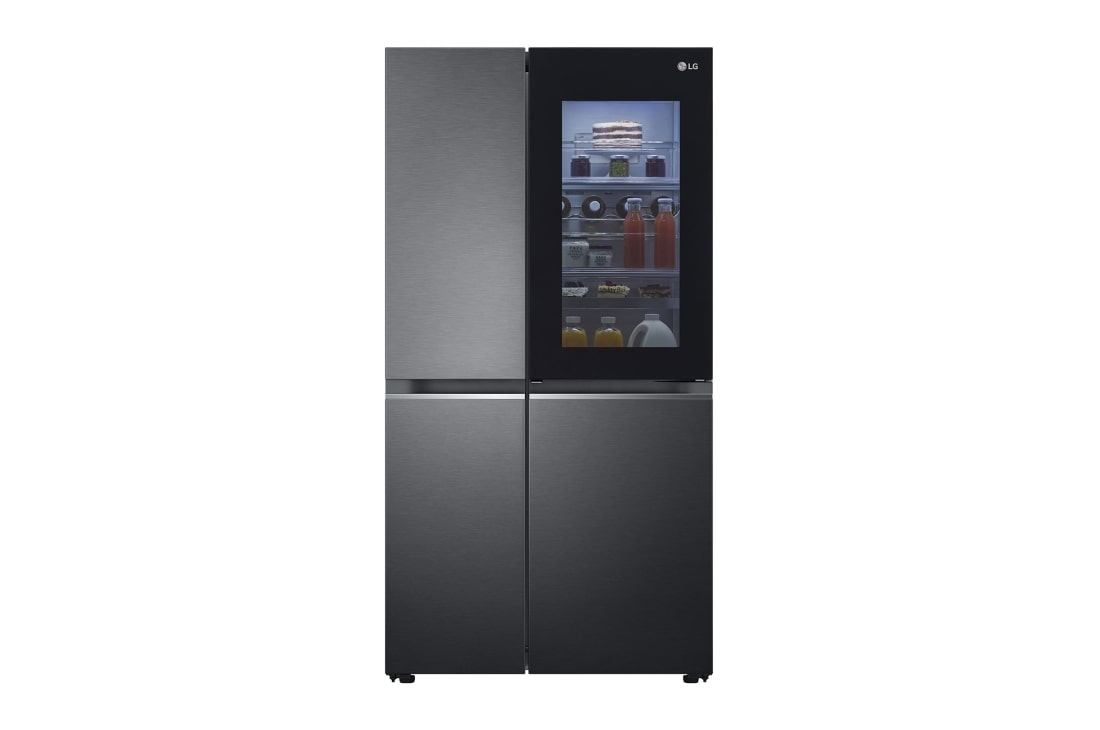 LG 647 л?тр?в | Холодильник InstaView Door-in-Door | з технолог??ю DoorCooling<sup>+</sup> | ?нверторний л?н?йний компресор| ThinQ	, GC-Q257CBFC, GC-Q257CBFC