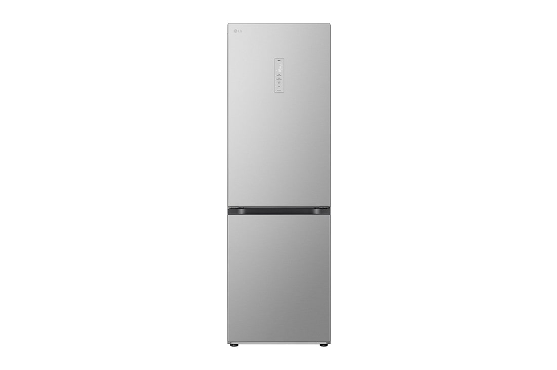 LG 344 л | Холодильник з нижньою морозильною камерою | DoorCooling+ | ?нверторний компресор | Total No Frost, Вид спереду (двер? зачинен?), GC-B459FNPW