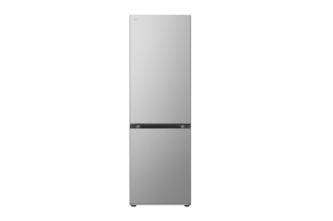 LG 341 л | Холодильник з нижньою морозильною камерою | DoorCooling+ | ?нверторний компресор | Total No Frost, front view, GW-B459FNLW