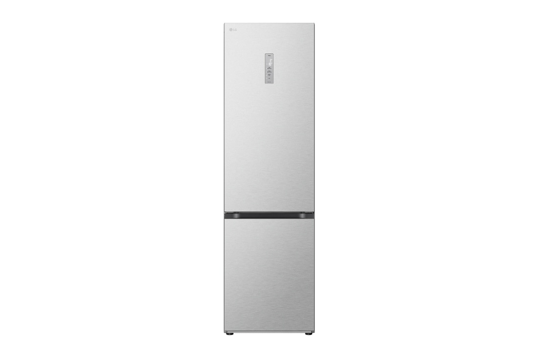 LG 384 л | Холодильник з нижньою морозильною камерою | DoorCooling+ | Fresh Converter | ThinQ , Вид спереду (двер? зачинен?) , GW-B509FAFW