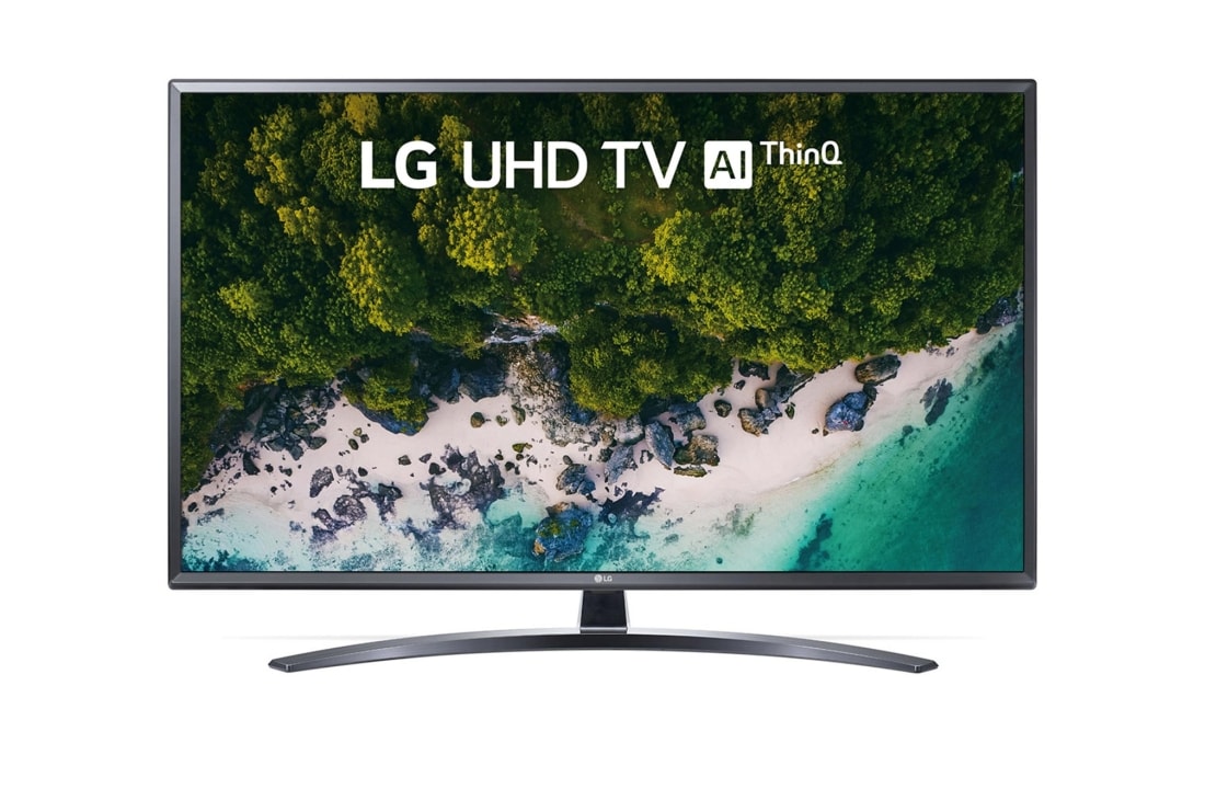 LG 49'' Ultra HD телев?зор з технолог??ю 4K Активний HDR, 49UM7400PLB