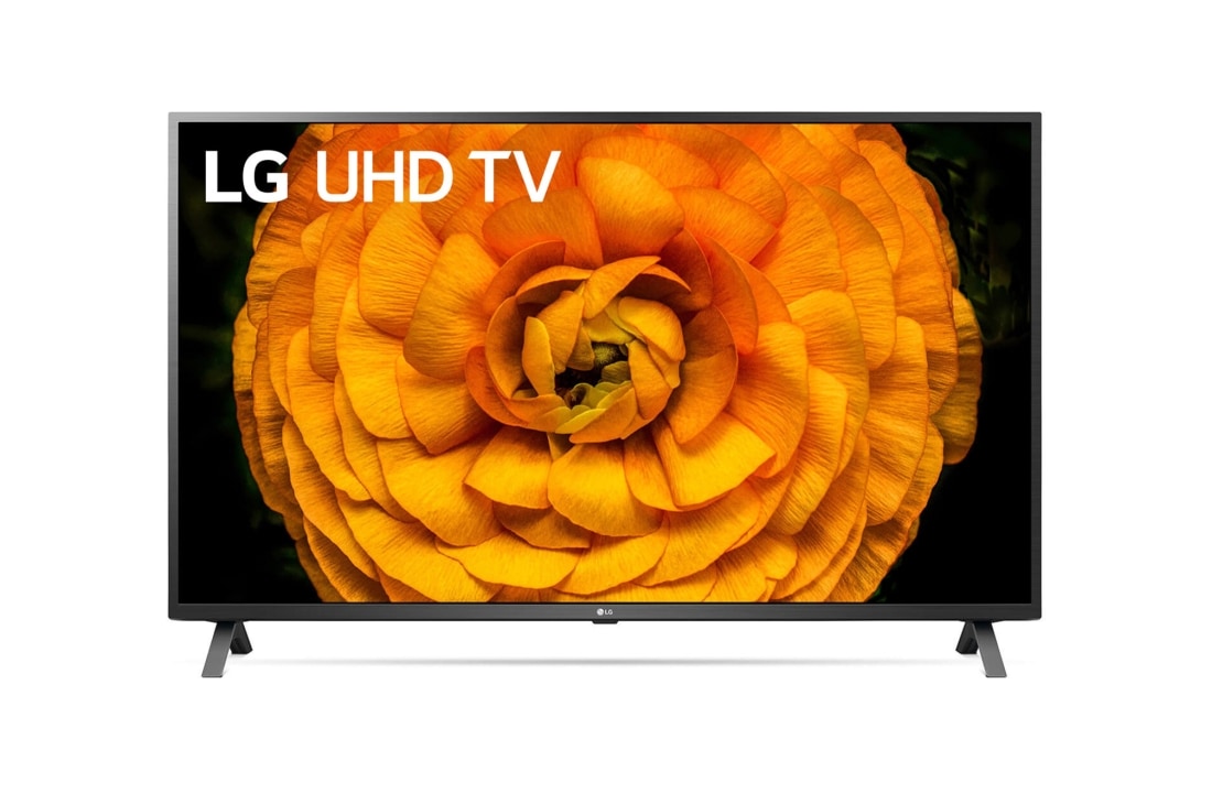 LG Телев?зор Ultra HD 65UN85006LA з? штучним ?нтелектом ThinQ , Вид спереду з показаним зображенням, 65UN85006LA