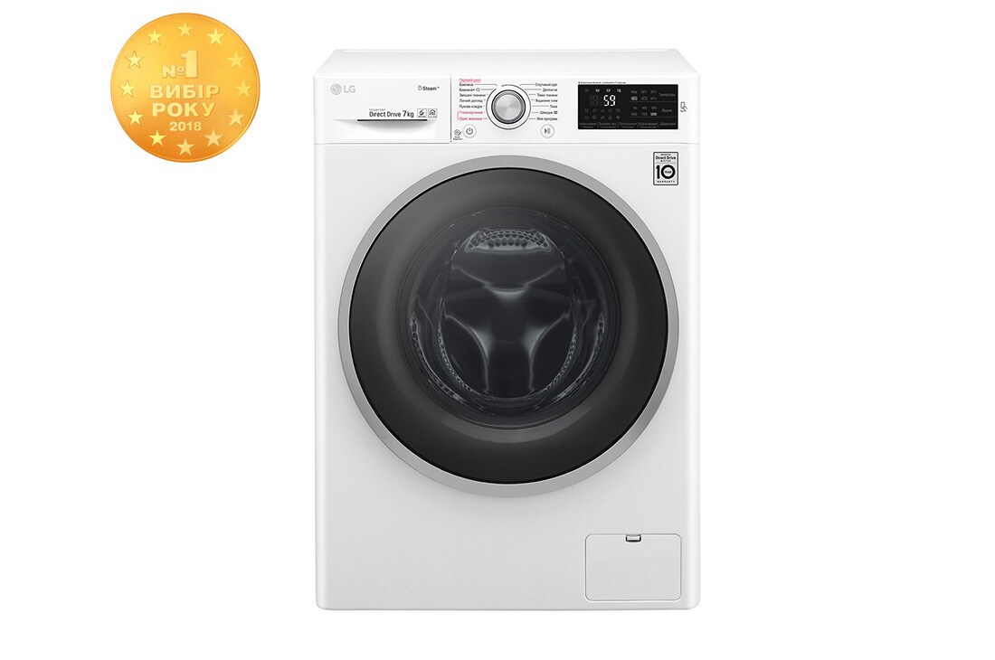 LG Вузька з функц??ю прання парою Spa Steam?, F2J6HSW1W
