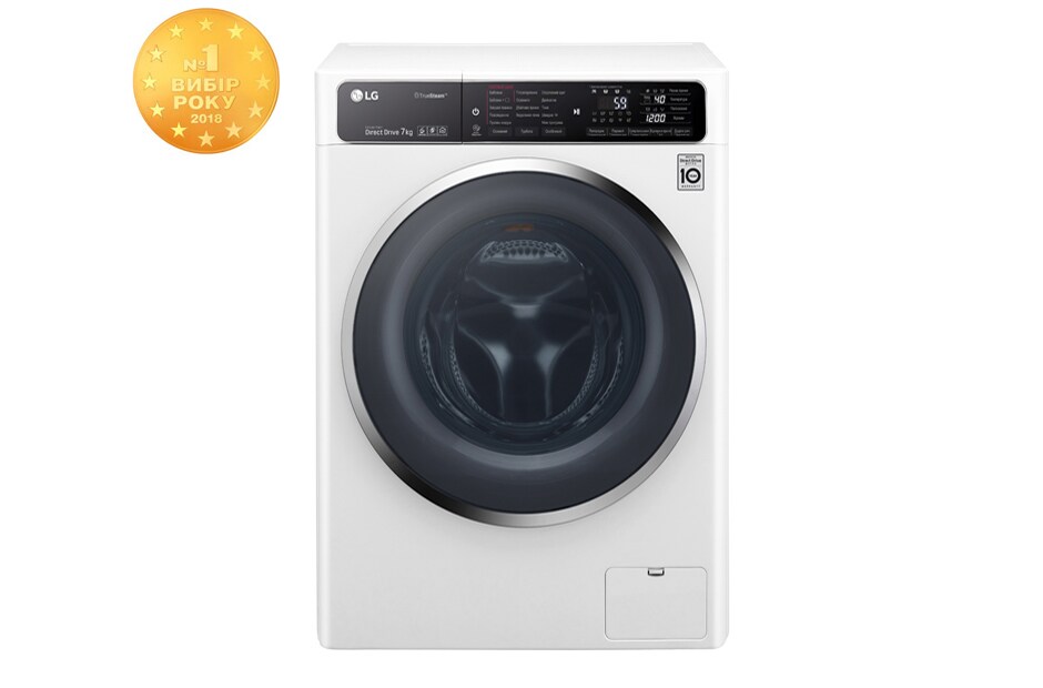 LG Вузька з функц??ю прання парою TrueSteam?, F2H9HS2W