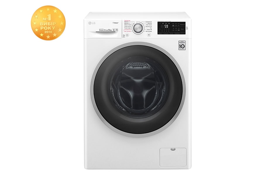 LG Вузька з функц??ю прання парою Spa Steam?, F0J6NS1W