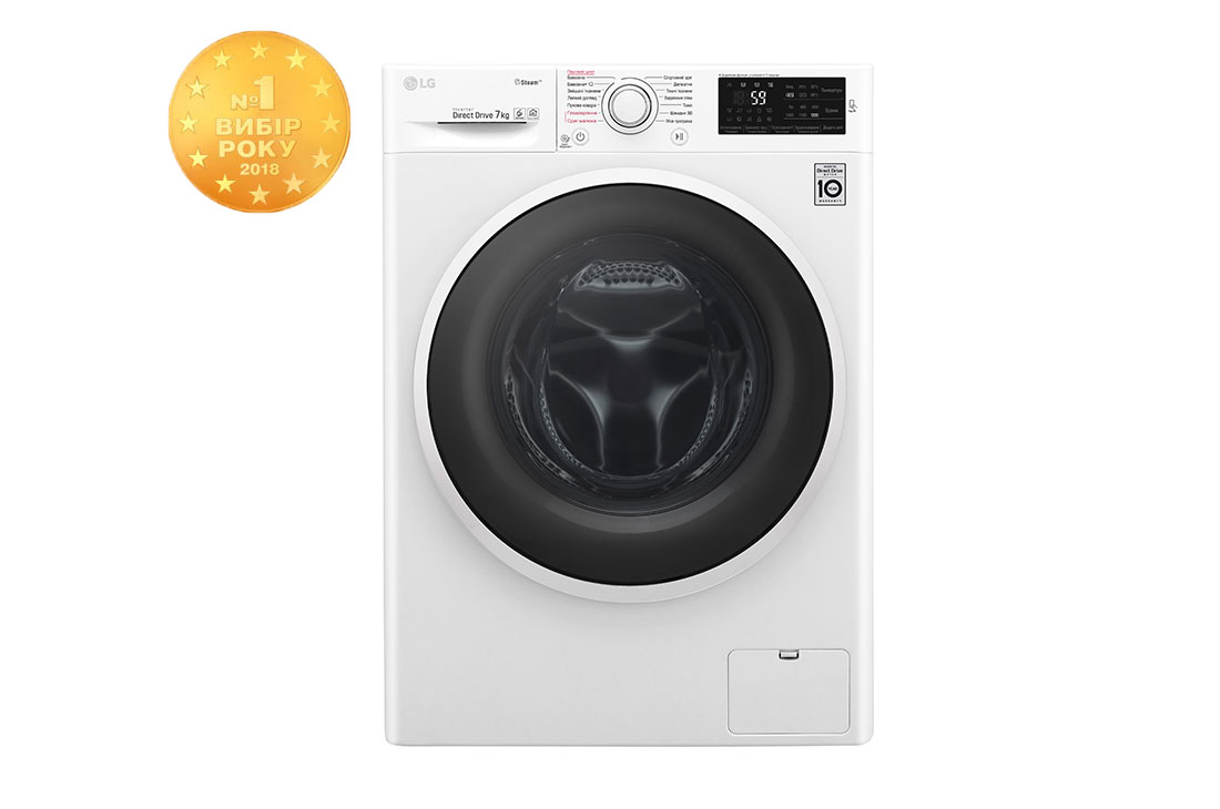 LG Вузька з функц??ю прання парою Spa Steam?, F2J6HSW0W