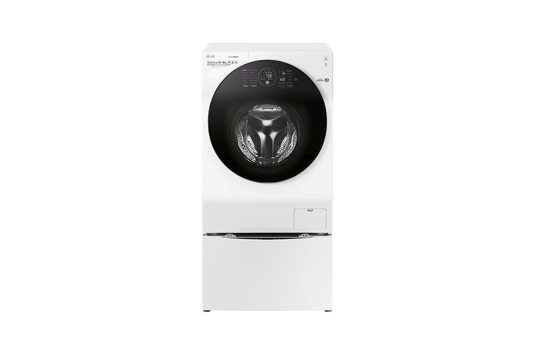 LG Прально-сушильна машина з 2 барабанами | 6 Motion? | EcoHybrid? | 12+2/8 кг, FH6G1BCH2N-FH8G1MINI3, FH6G1BCH2N-FH8G1MINI3