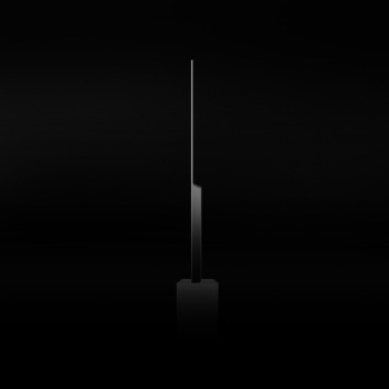 Image showing OLED 8K TV's slim screen and enhanced display.