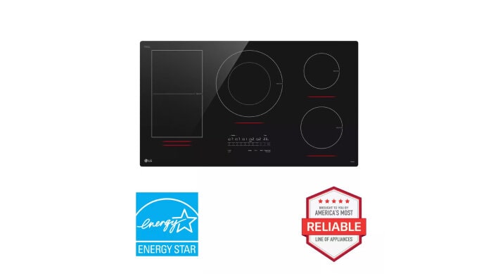 36” Smart Induction Cooktop with UltraHeat? 5.0kW Element
