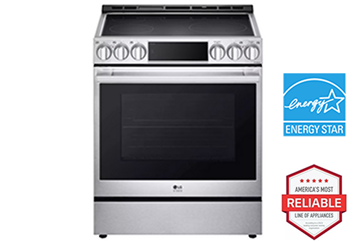 LG STUDIO 6.3 cu. ft. InstaView Induction Slide-in Range with Air Fry and Air Sous Vide