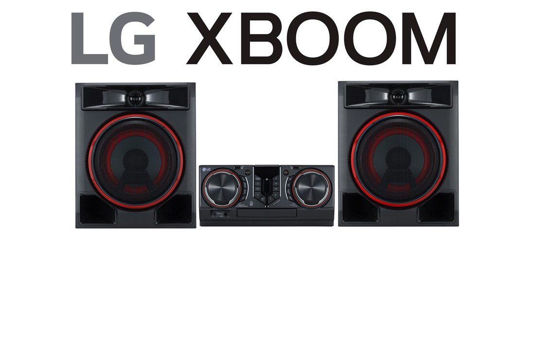 LG XBOOM, audiotizim, 950 Vatt, 950 Vt, Karaoke funksiyasi, Fon chirog?i, Vokal effektlar, CL65DK, CL65DK