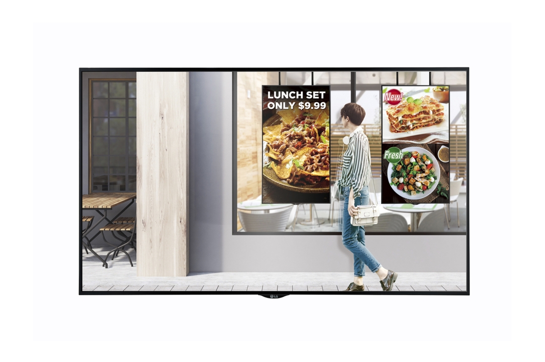 LG 49'' 49XS2E yorqinligi oshirilgan displey | XS2E seriyasi | 2500 kd/m2 yorqinlik, FHD, 49XS2E-B