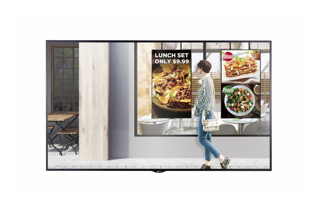LG 55'' 55XS2E yorqinligi oshirilgan displey | XS2E seriyasi | 2500 kd/m2 yorqinlik, FHD, 55XS2E-B