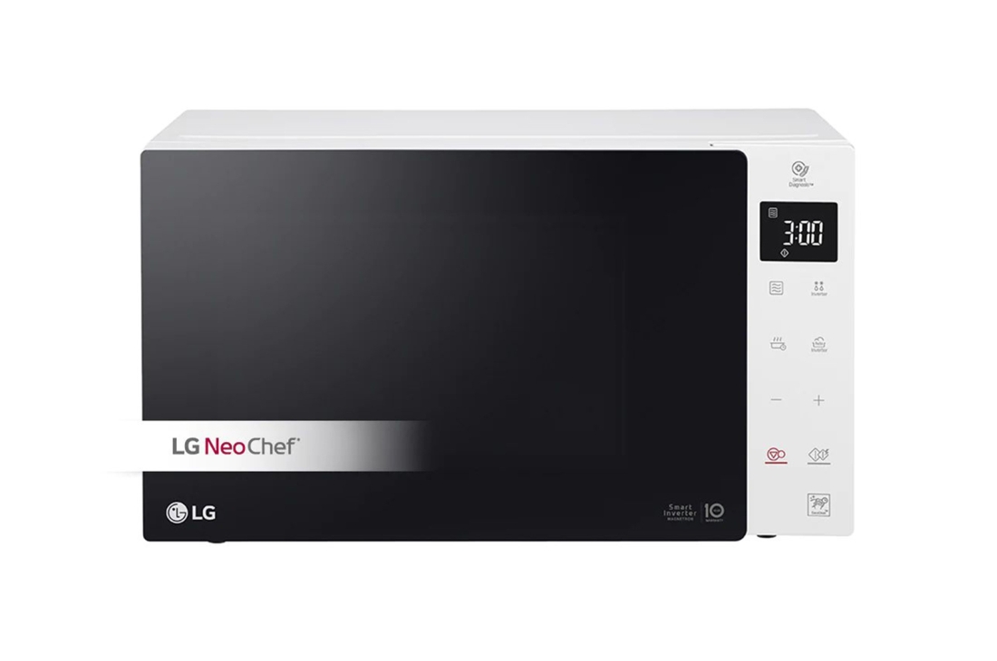 LG Smart Inverter texnologiyasiga ega mikroto?lqinli pech, MW25R35GISW
