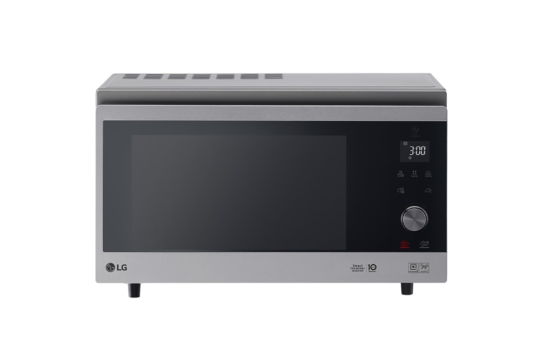 LG NeoChef mikroto?lqinli pechi, 39 L, Konveksiya, 1900 W, Smart Inverter, EasyClean, Toblab pishirish, MJ3965AIS, MJ3965AIS