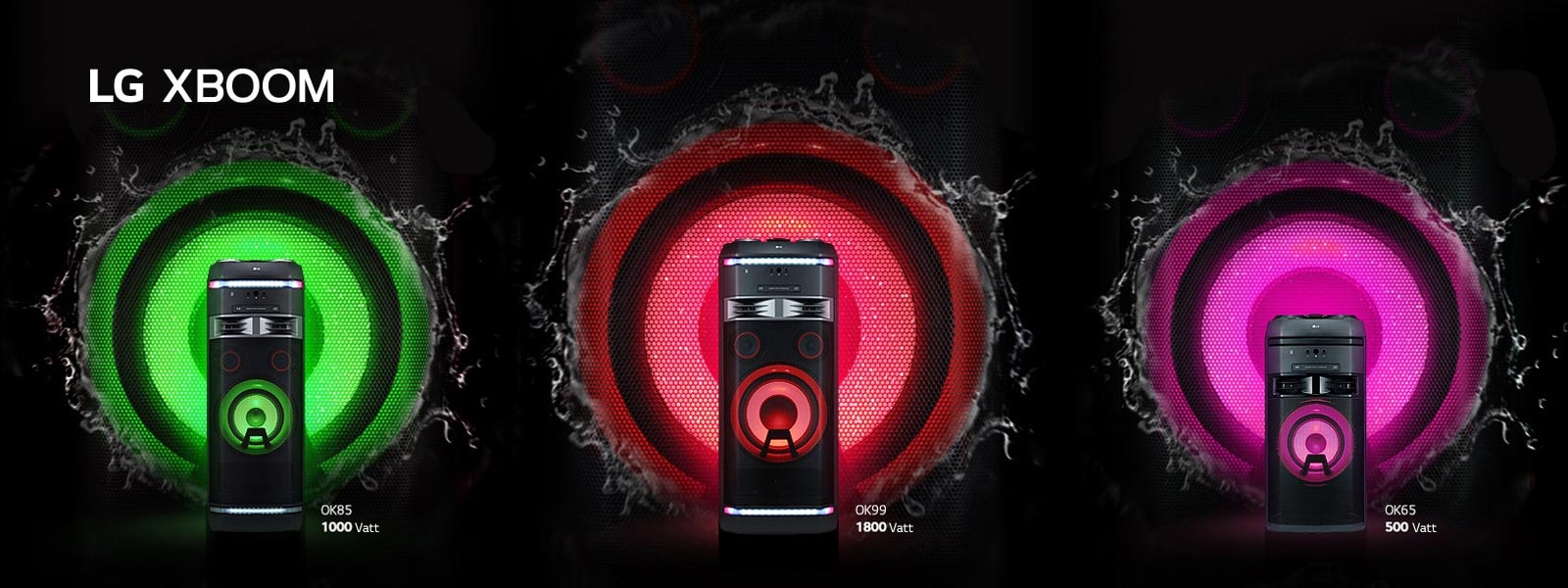LG XBOOM kuchli audiotizimlari