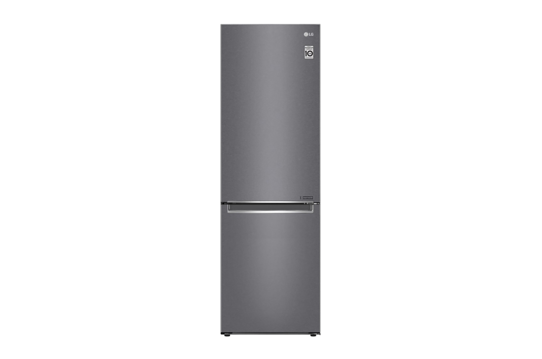 LG Hajm 341 l |  Pastki muzlatgich kamerali LG sovutgich | Kulrang | DoorCooling+? | Smart Inverter Compressor, GC-B459SLCL