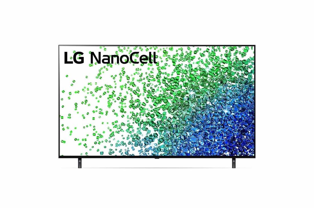 LG Nano 55'' 80 | 4K | UHDR | webOS aqlli platforma, LG NanoCell televizorining old tomondan ko?rinishi, 55NANO806PA