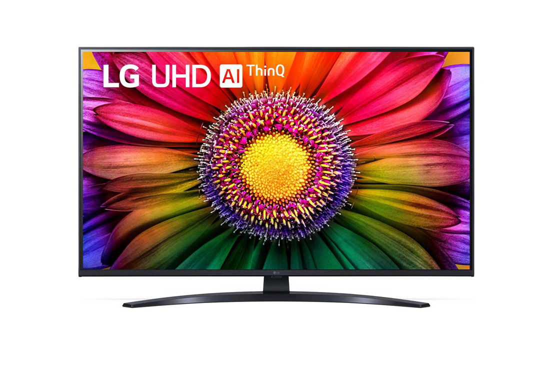 LG 43 duymli LG UHD UR81 4K Smart TV, 2023 , LG UHD TV old tomondan ko?rinishi, 43UR81006LJ