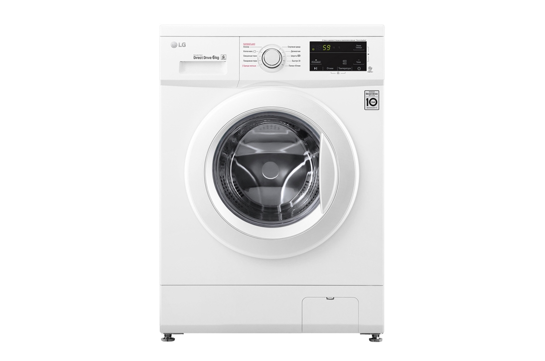 LG Old tomondan kir solinuvchi LG kir yuvish mashinasi, 6 kg. Steam bug?i bilan yuvish, g?amxo?rlikning 6 harakati, F2J3NS0W