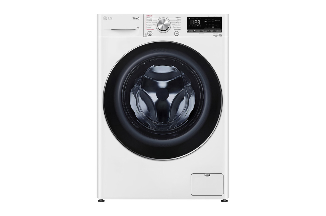 LG 9 kg, kir yuvish mashinasi, TurboWash?360?, Steam+?, F2V9FW9W, F2V9FW9W
