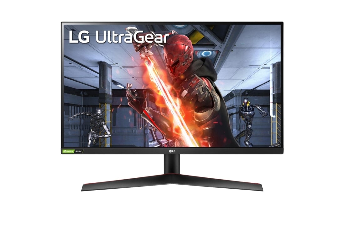 LG 27'' игровой монитор LG UltraGear? Full HD IPS, 1 мс (GTG) и Совместимость с NVIDIA? G-SYNC?, 27GN600-B
