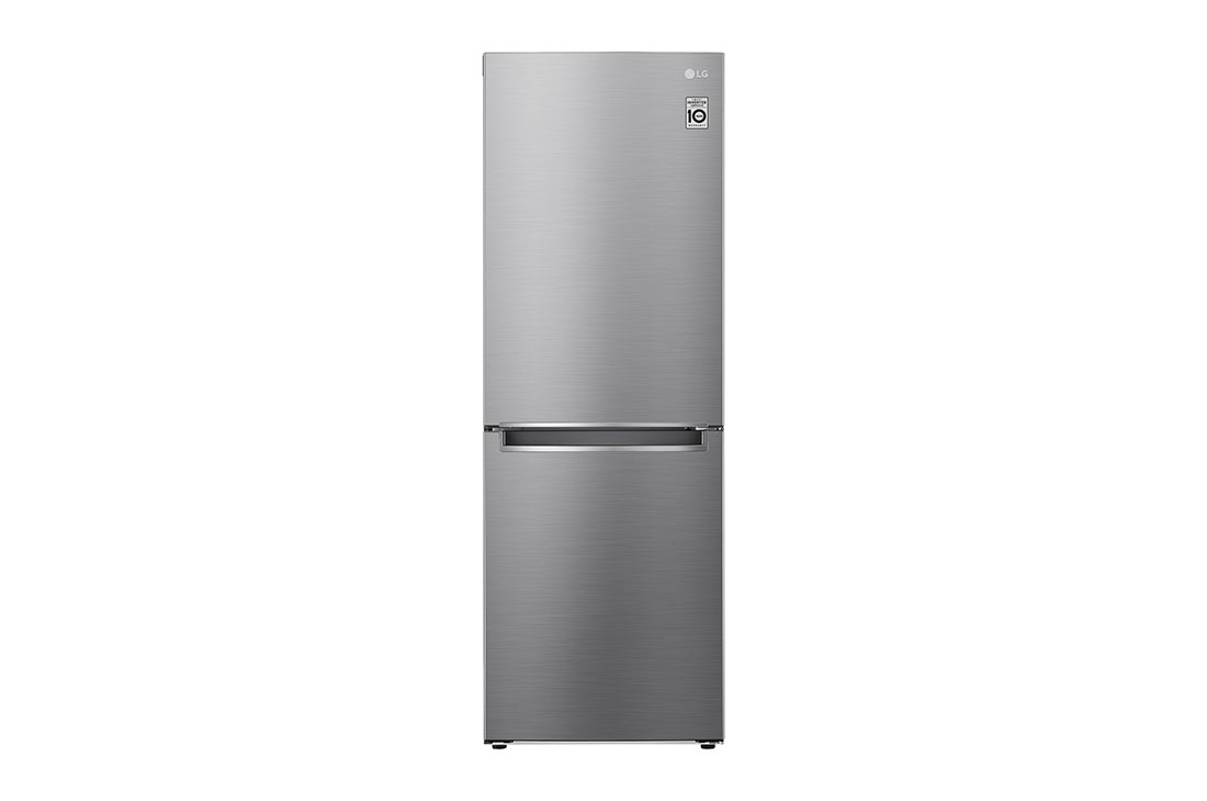 LG Объем 306 л | Холодильник LG с нижней морозильной камерой | Серый| DoorCooling?? | Smart Inverter Compressor, GC-B399SMCL, GC-B399SMCL