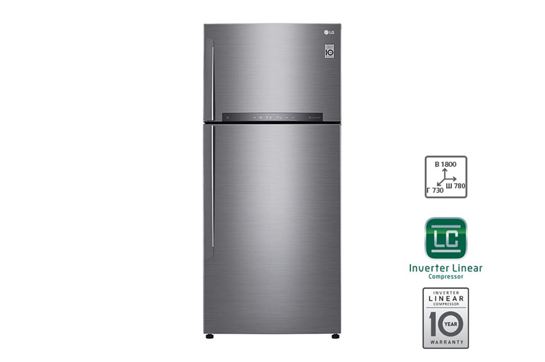 LG Холодильник LG  Smart Inverter? c функцией  Hygiene Fresh, GN-H702HMHL, GN-H702HMHL