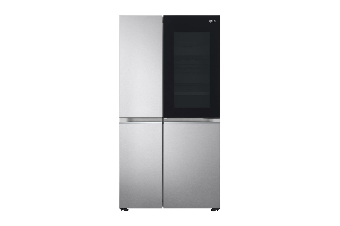 LG 647 Л, холодильник Insta-View с двумя дверцами, Изысканный дизайн, GC-Q257CBFV, GC-Q257CBFV