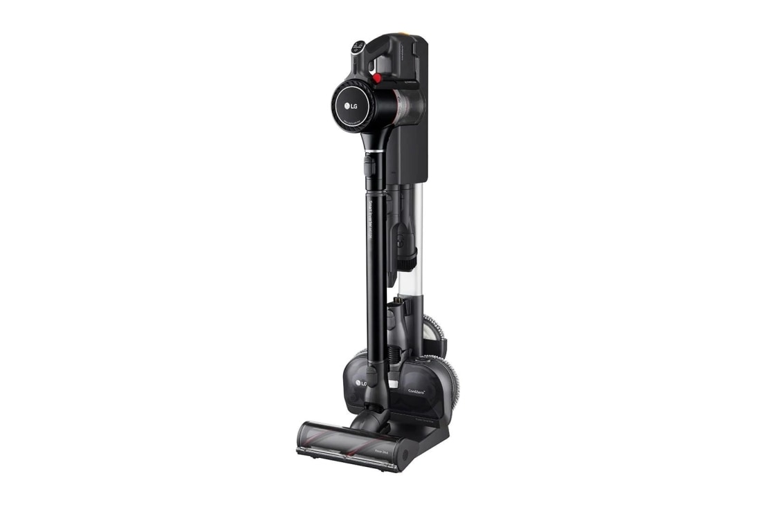 LG Беспроводной вертикальный пылесос с технологией Kompressor? и моющей насадкой Power Drive Mop?, A9K-MAX1