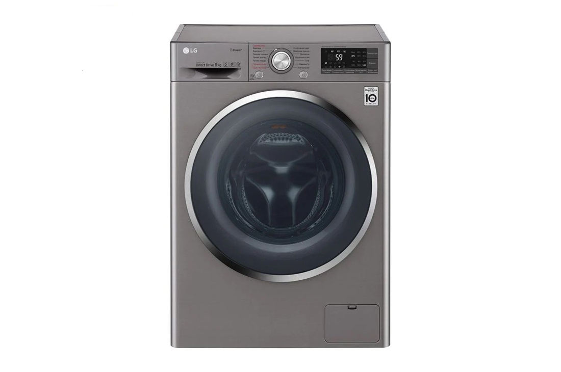 LG Узкая стиральная машина LG, 9 кг, Spa Steam?, 6 Motion, F4J7VS2S