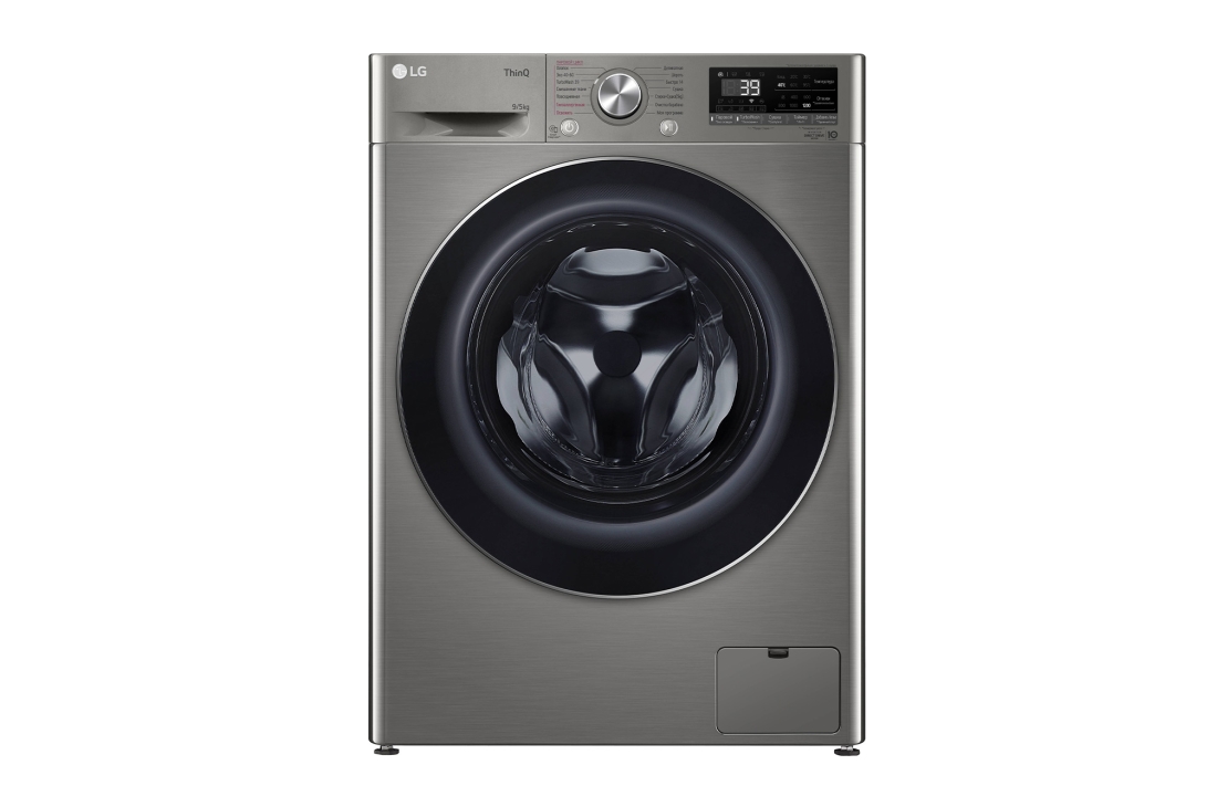 LG 9/5 кг, Стиральная машина с сушкой, AI DD?, TurboWash?360?, F2V7FR2P